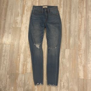Madewell 9” High Rise Skinny